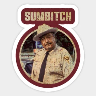 the sheriff of his time Sticker